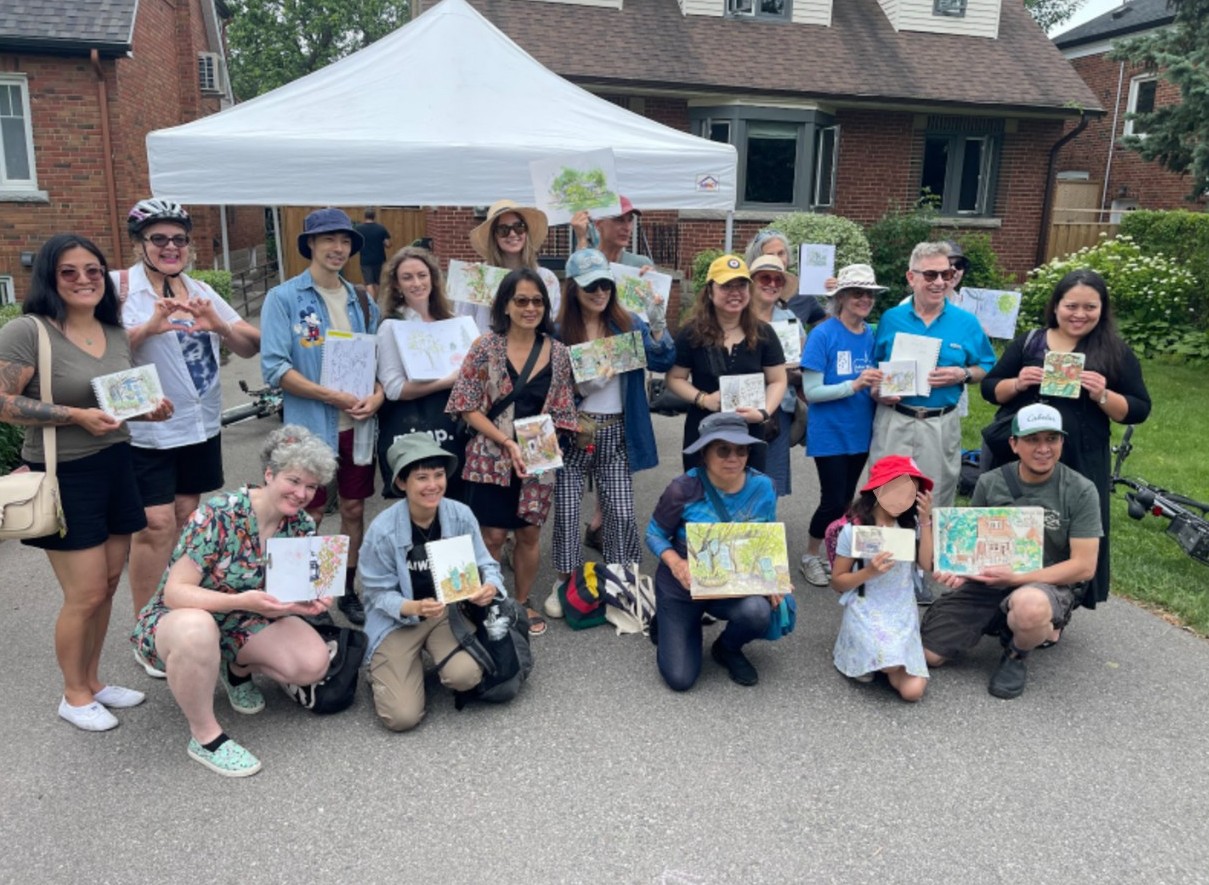 Urban Sketchers Throw Down