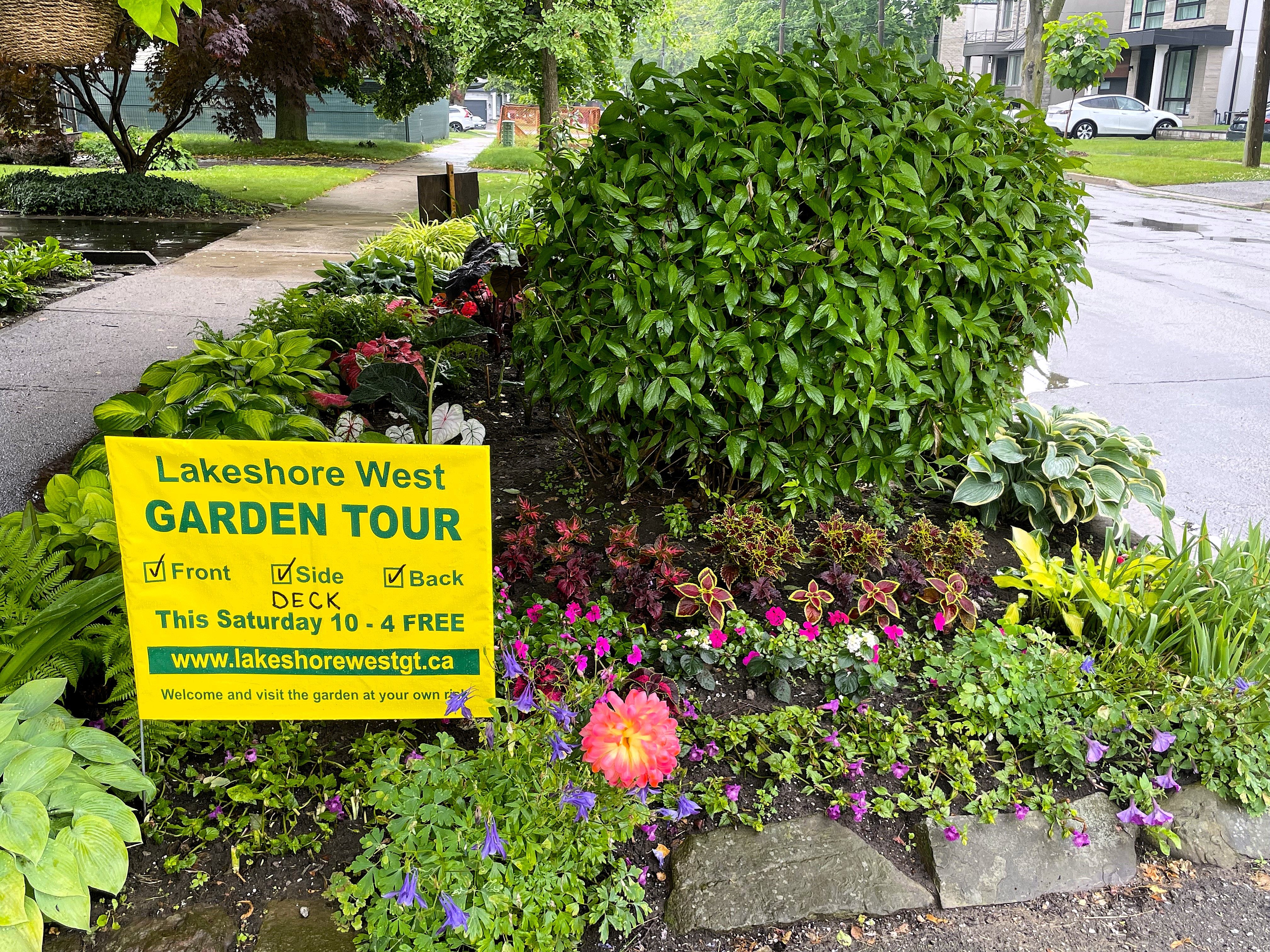 Lake Shore West Garden Tour Featured in Local News